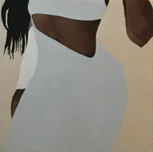 Eglon Daley

Butts Series,&amp;nbsp;c. 2000

acrylic on canvas

18&amp;quot; x 18&amp;quot;