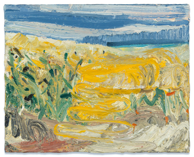 John Santoro
Beach Terrain: Yellow, 2017
oil on canvas
16 x 20 in.