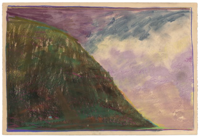 Dennis Leon Land Glow Series, 1985 color pastel on paper 30 1/4 x 44 1/2 in.