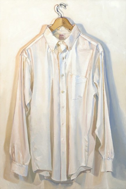 Ray Kleinlein White Shirt, 2016 oil on canvas ​​​​​​​48 x 28 in.