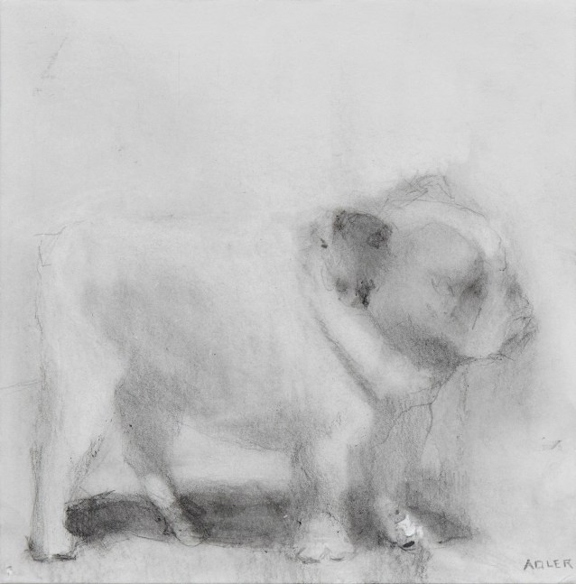 Laura Adler Untitled #123, 2018 graphite on paper 6 x 6 in.