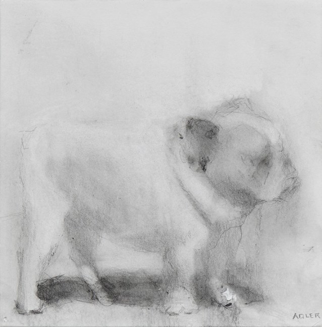 Laura Adler Untitled #123, 2018 graphite on paper ​​​​​​​6 x 6 inches