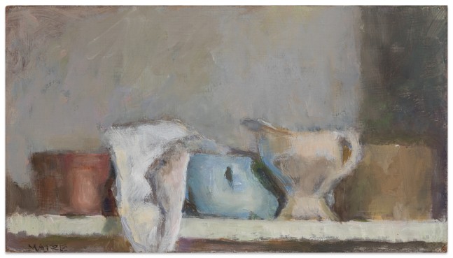 Catherine Maize Untitled, 2022 oil on panel 4 1/2 x 8 in.