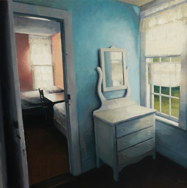 Jeff Bellerose Rooms, 2018 oil on canvas 20 x 20 in.