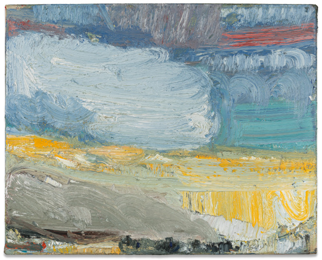 John Santoro Beach Terrain: Cloud, 2017oil on canvas 16 x 20 in.