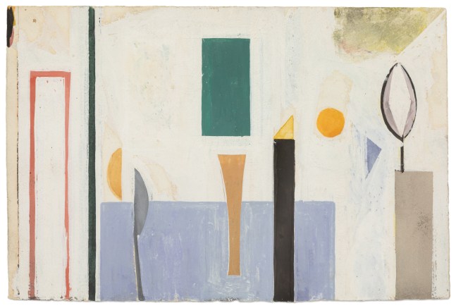 Harry Bowden Horizontal, c. 1938 oil on paper 8 x 12 in.