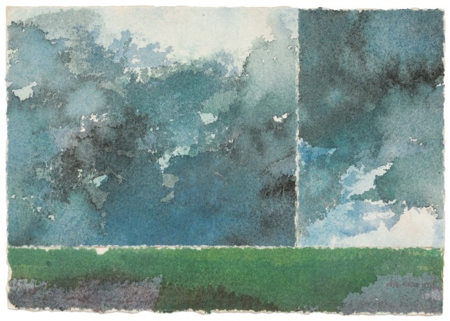 Dennis Leon

Delta Storm, 1993

watercolor on paper, triptych

5 x 7 1/4 in.