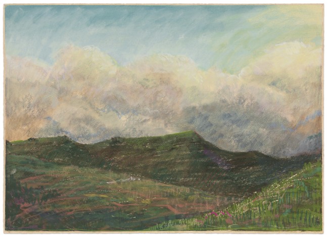 Dennis Leon Light Shift, 1980 color pastel on paper 29 3/4 x 41 3/4 in.
