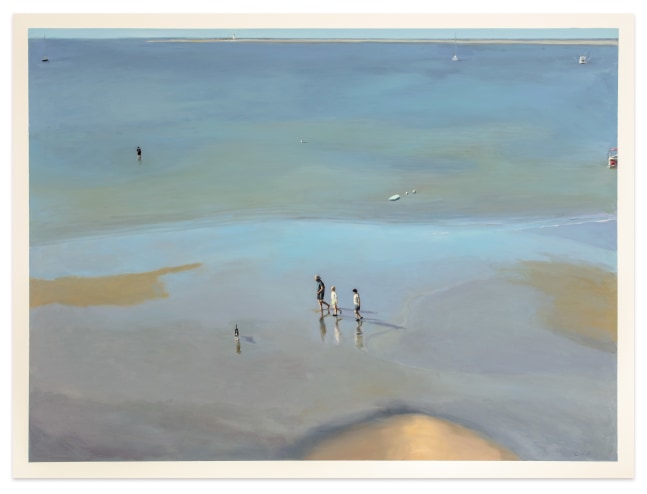 Stephen Coyle Meanwhile Life Goes On, 2022 alkyd on panel 36 x 48 in.