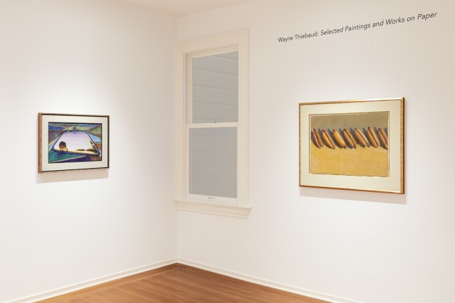 Wayne Thiebaud: Selected Paintings and Works on Paper