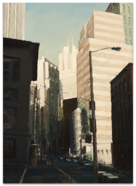 Jeff Bellerose Wired, 2010 oil on canvas 20 1/8 x 14 5/8 in.