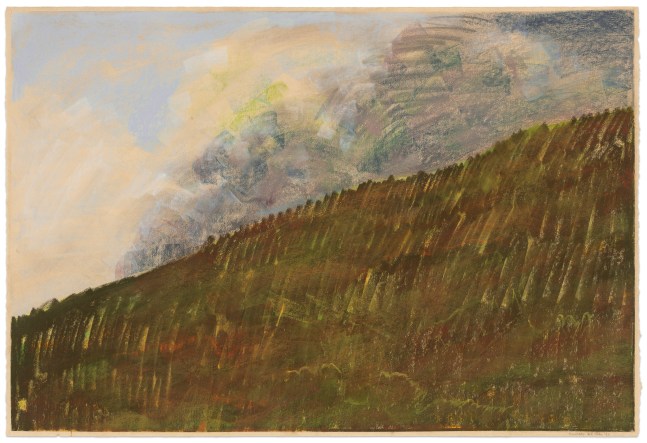Dennis Leon Boundary #6, 1983 color pastel on paper 30 1/4 x 44 1/2 in.
