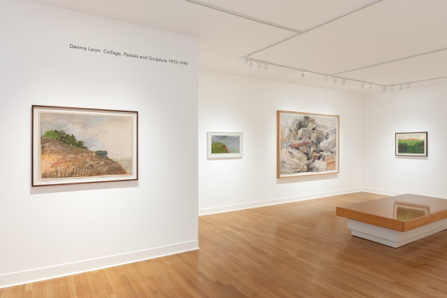 Dennis Leon: Collage, Pastels, and Sculpture 1975-1990