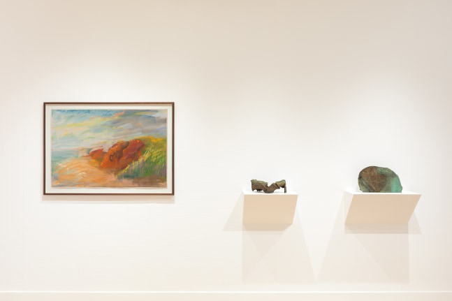 Dennis Leon: Collage, Pastels, and Sculpture 1975-1990