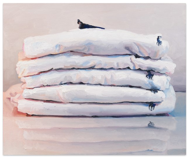 Ray Kleinlein White T-Shirts, 2019 oil on canvas ​​​​​​​20 x 24 in.