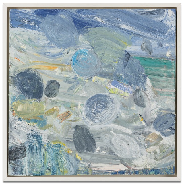 John Santoro Avalanche, 2023 oil on canvas 24 x 24 in.