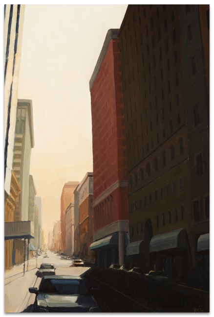 Jeff Bellerose Backlit, 2006 oil on Masonite 24 1/16 x 16 in.