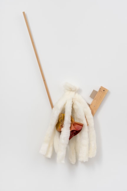 Richard Tuttle
Prong, 13, 2024
wood, cardboard, paper, acrylic paint, polyester, wire, screws, nails
48&amp;quot; &amp;times; 25&amp;quot; &amp;times; 8&amp;quot; (121.9 cm &amp;times; 63.5 cm &amp;times; 20.3 cm)