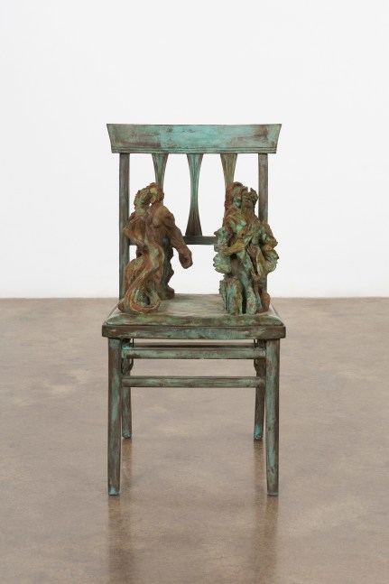 Lucas Samaras
Chair with Four Figures, 1983
cast bronze
33&amp;quot; x 17-1/2&amp;quot; x 19&amp;quot; (83.8 cm x 44.4 cm x 48.3 cm)