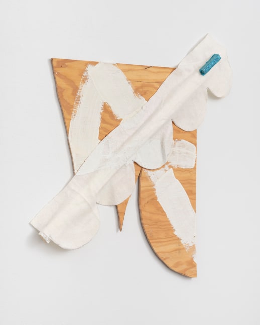 Richard Tuttle
Prong, 21, 2024
wood, latex paint, felt, glittered fabric, nails
34-1/2&amp;quot; &amp;times; 31-1/2&amp;quot; &amp;times; 2-1/4&amp;quot; (87.6 cm &amp;times; 80 cm &amp;times; 5.7 cm)
&amp;nbsp;