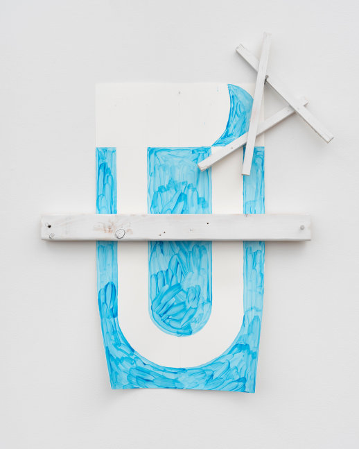 Richard Tuttle
Prong, 3,2024
wood, paper, nails and paint
33&amp;quot; &amp;times; 27&amp;quot; &amp;times; 3&amp;quot; (83.8 cm &amp;times; 68.6 cm &amp;times; 7.6 cm)
&amp;nbsp;