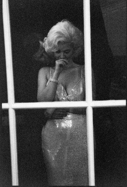 Alison Jackson  Marilyn Looking Through Window