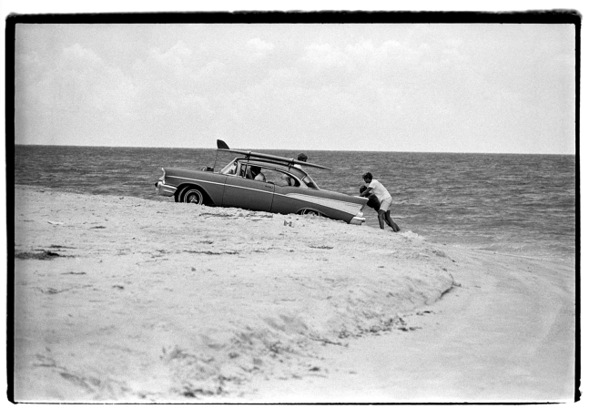 Al Satterwhite, '37 Chevy in the Sand, 1964