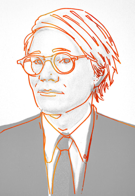 Christophe von Hohenberg  Warhol Single Portrait