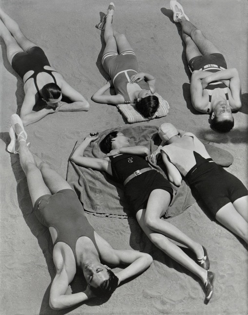 George Hoyningen-Huene, Beachwear by Patou, Molyneux &amp; Yrande (Horst with Models), 1930