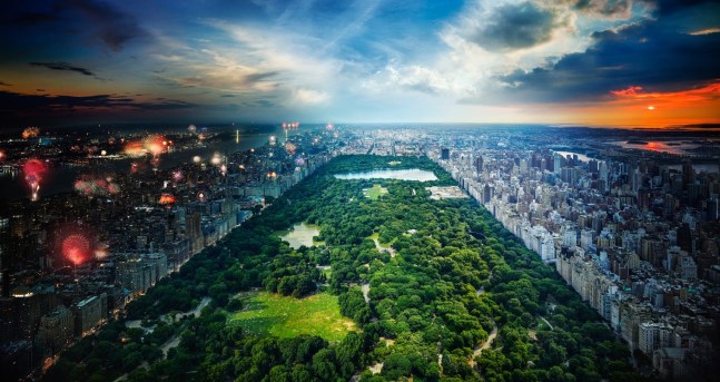 Stephen Wilkes ​​​​​​​Four Seasons, Central Park, SUMMER, Day to Night, 2024