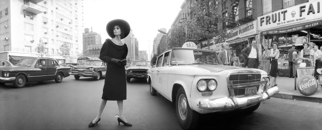 Norman Parkinson  New York City Street Scene, 1963