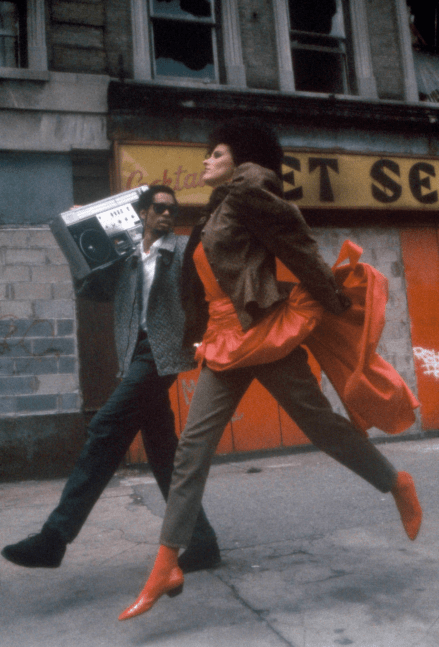 Robert Farber, Boombox, Harlem, 1989