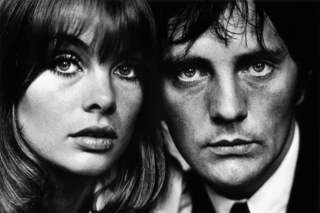 Terry O'Neill, Terence Stamp and Jean Shrimpton, 1964