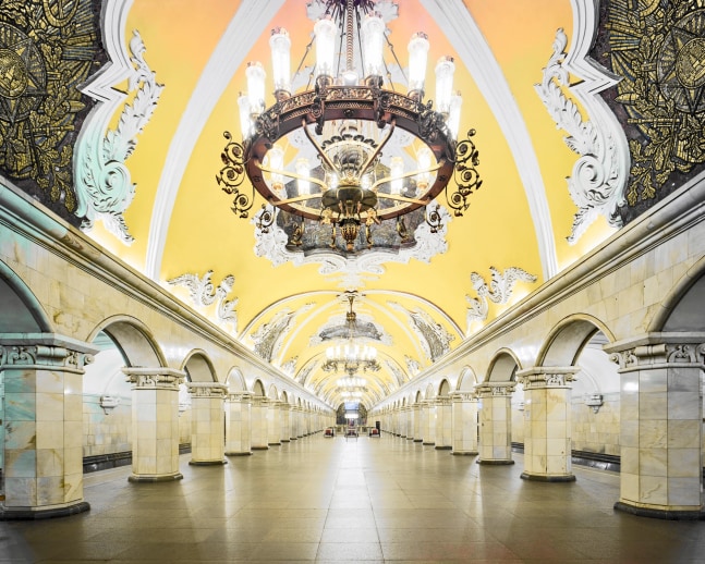 David Burdeny Komsomolskaya Metro Station, Moscow, Russia