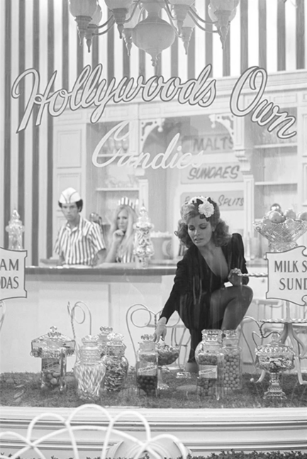 Terry O'Neill  Raquel Welch Candy Shop, 1970