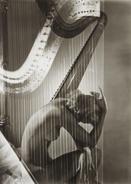 Horst P. Horst (1906-1999)

Lisa with Harp, Paris, 1939

gelatin silver print

22 x 15 1/2 in.
