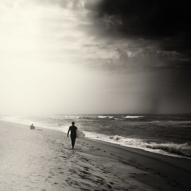 Vincent Ricardel, Rain and Fog, Cisco Beach, 2025