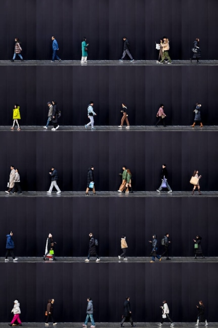 Xan Padron, Time Lapse, Downtown Seattle, 2019
