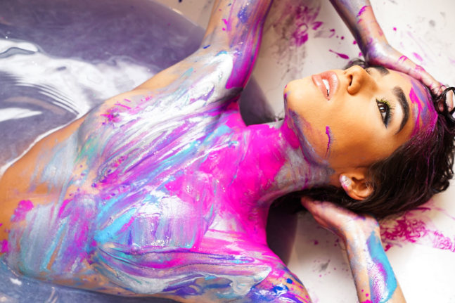 Tiara in Purple (Face)