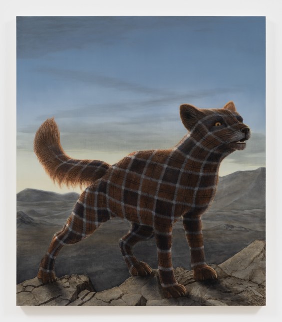 Sean Landers

Arctic Fox

2014

Oil on linen

52 x 45 inches

132.1 x 114.3 cm

(LS 14/027)