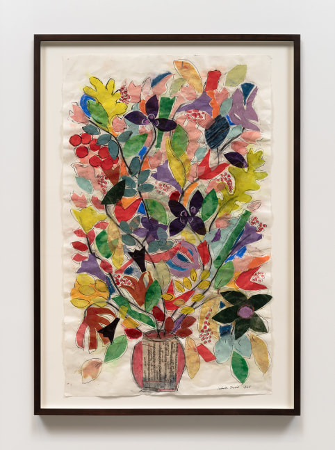 Isabella Ducrot

Profusion XX

2025

Pigments, ink, and collage on paper

43 1/2 x 30 1/2 in

110.5 x 77.5 cm

(ID 25/037)