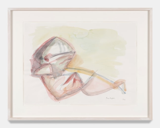 Maria Lassnig

Prinz Augeen

(Prince Eyegene)

1990

Pencil and watercolor on paper

23.6 x 30.4 inches

60 x 77.2 cm

(ML 24/011)