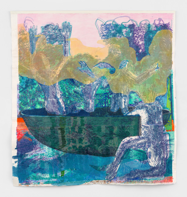 Austin Martin White

SufferBowl, 2024

Signed and dated verso

Egg tempera, acrylic, screen mesh, ink on paper

130 x 123 1/2 in
330.2 x 313.7 cm

(AMW 25/029)