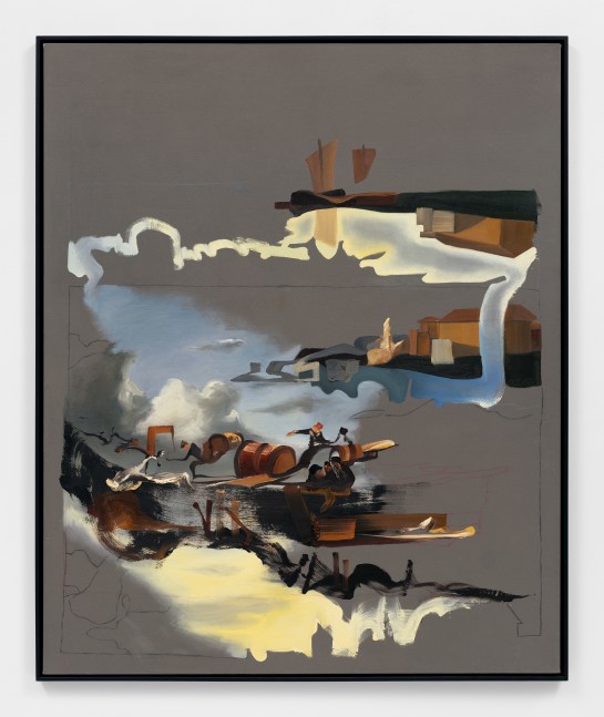 Pieter Schoolwerth

Portrait of &amp;ldquo;Barge On A River At Sunset&amp;rdquo; (after Pynacker)

2010

Oil on canvas

66 x 54 inches

167.6 x 137.2 cm
