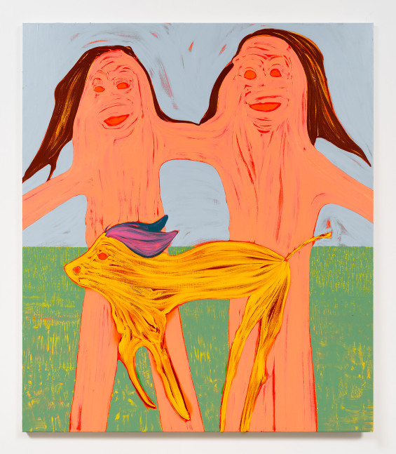 Nicola Tyson

Their dog

2023

Acrylic on canvas

77 x 66 inches

195.6 x 167.6 cm

(NT 24/007)