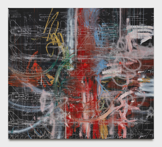 Leyla Yenirce

Fuel

2024

Oil, acrylic spray and screen print on canvas

70 7/8 x 78 3/4 inches

180 x 200 cm

(LY 24/006)