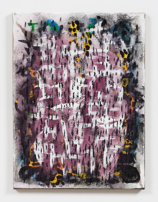 Charline von Heyl

Paradoxical Lamb #21

2022

Oil, acrylic, and charcoal on burlap

24 x 18 inches

61 x 45.7 cm

(CvH 23/040)