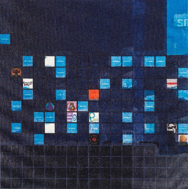 Simon Denny

Metaverse Landscape 6: The Sandbox Land (-187, 128)

2023

Oil on canvas, UV print, Ethereum paper wallet, dynamic ERC-721 NFT

39.37 x 39.37 x 1.77 inches

100 x 100 x 4.5 cm