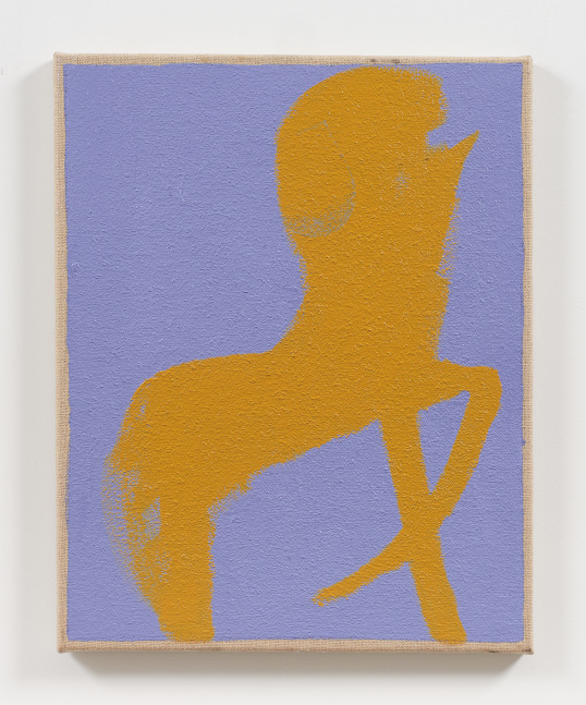 Charline von Heyl

Lion

2023

Acrylic and oil on burlap

20 x 16 inches

50.8 x 40.6 cm

(CvH 23/067)