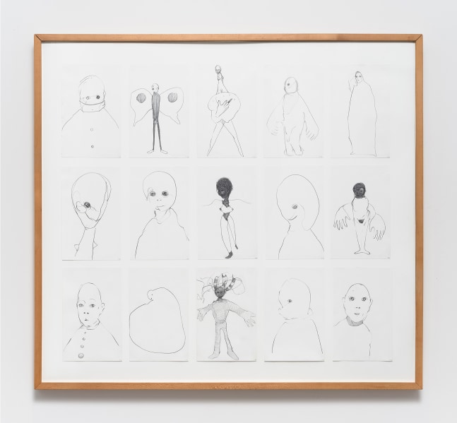 Nicola Tyson

Group #10

1994

Graphite on paper, set of 15 drawings

30.5 x 33.5 inches

77.5 x 85.1 cm

(NT 94/007)